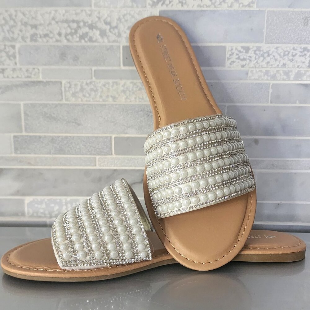Flat Slip On Sandals